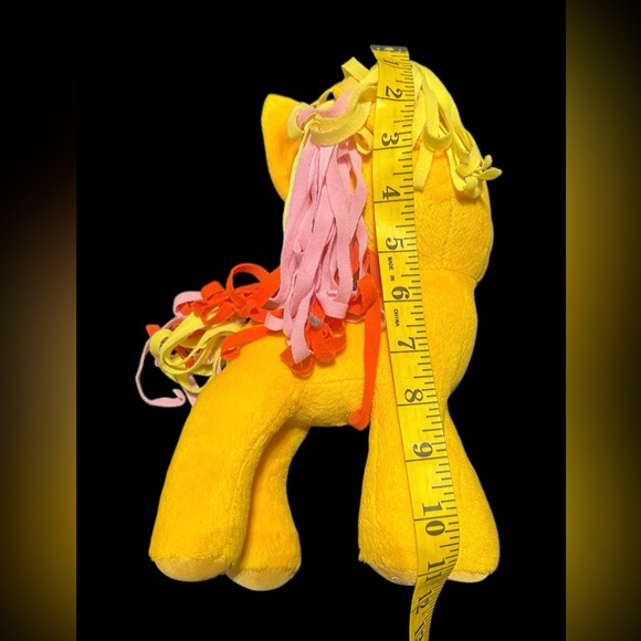 2014 Hasbro My Little Pony Apple Jack plush stuffy approx 11 inch used some fade - Picture 9 of 9